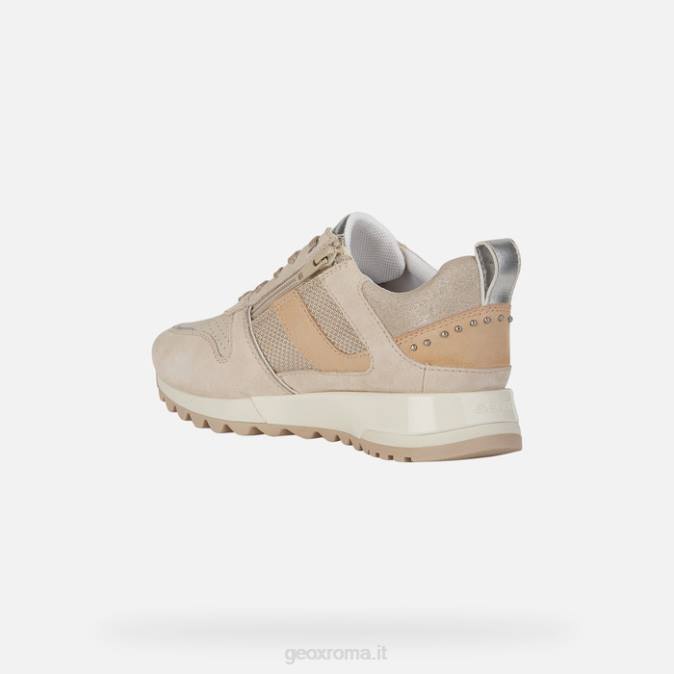 tabelia donna FX0W415 beige/albicocca Geox