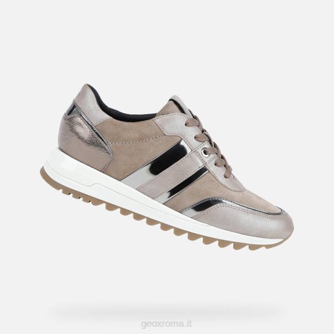 tabelia donna FX0W594 beige scuro Geox