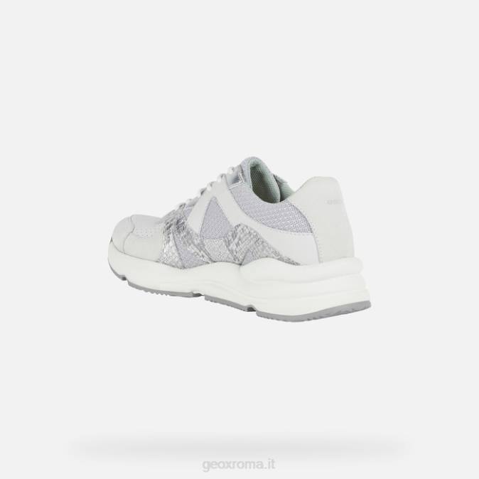 topazio donna FX0W1740 grigio chiaro/bianco Geox