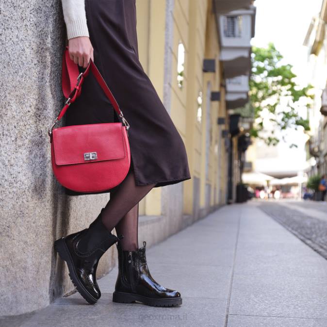 donna blu FX0W584 nero Geox