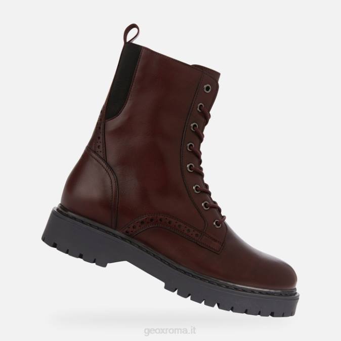 donna blu FX0W88 bordeaux Geox