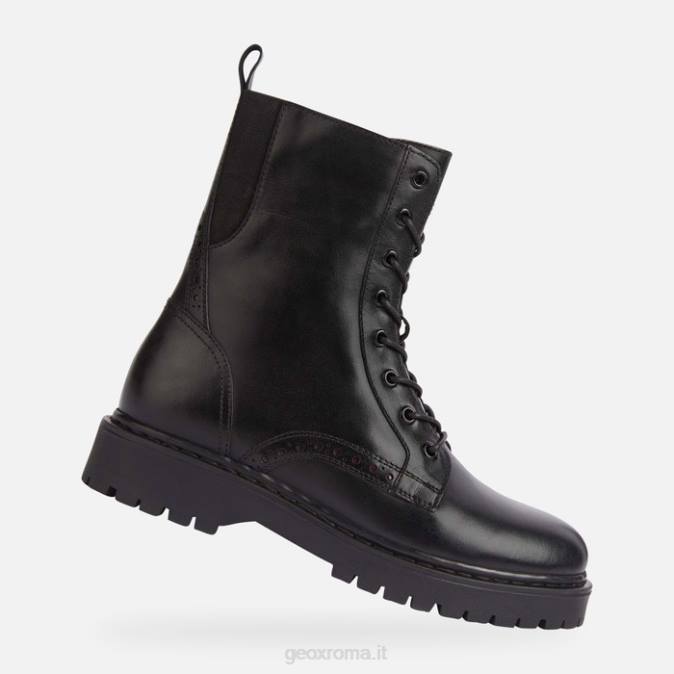 donna blu FX0W89 nero Geox