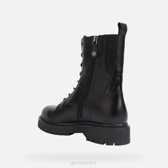 donna blu FX0W89 nero Geox