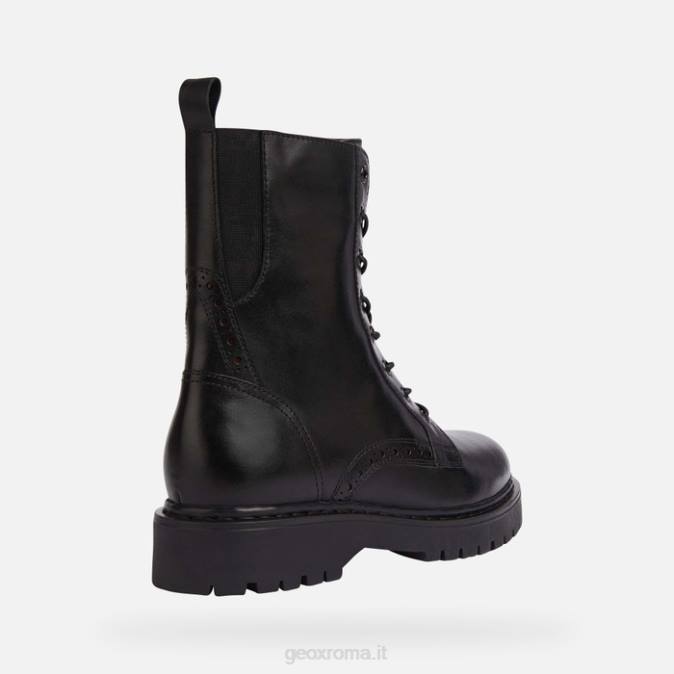 donna blu FX0W89 nero Geox