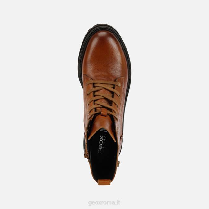 donna iridea FX0W356 cognac Geox