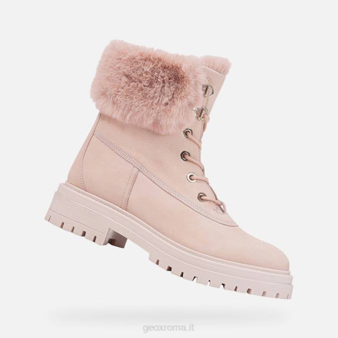 donna iridea FX0W432 rosa antico Geox