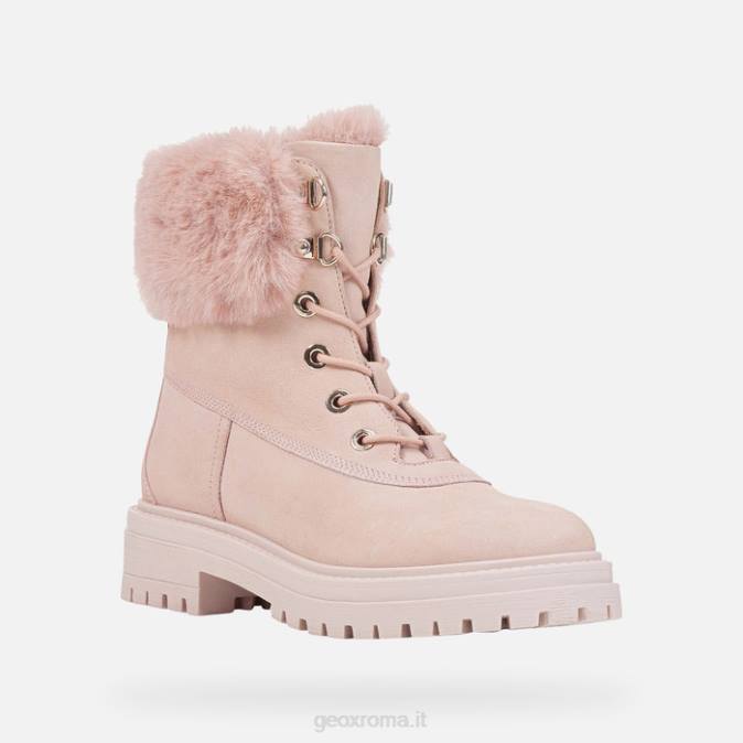 donna iridea FX0W432 rosa antico Geox