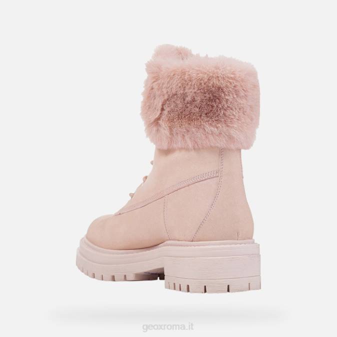 donna iridea FX0W432 rosa antico Geox