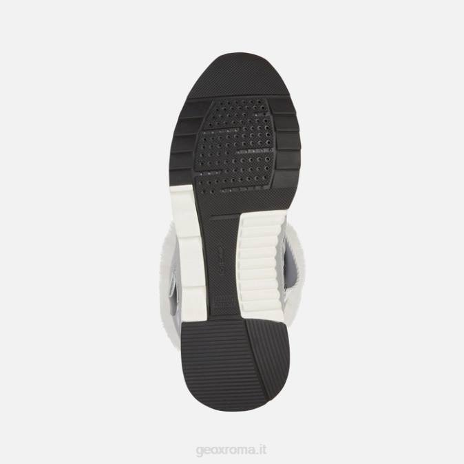 falena abx donna FX0W1703 argento/grigio chiaro Geox