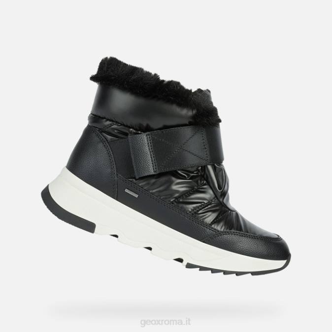 falena abx donna FX0W1709 nero Geox