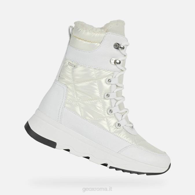 falena abx donna FX0W357 bianco/bianco sporco Geox