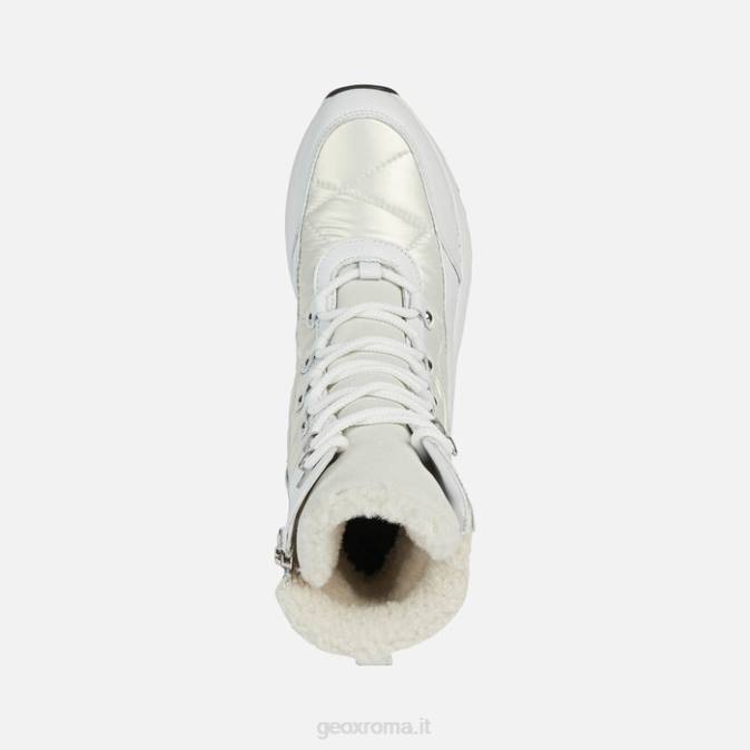 falena abx donna FX0W357 bianco/bianco sporco Geox