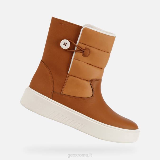 nhenbus donna FX0W299 cognac/bronzo Geox