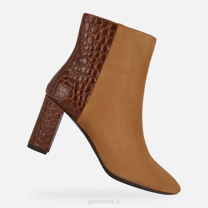 pheby 80 donna FX0W223 cognac Geox
