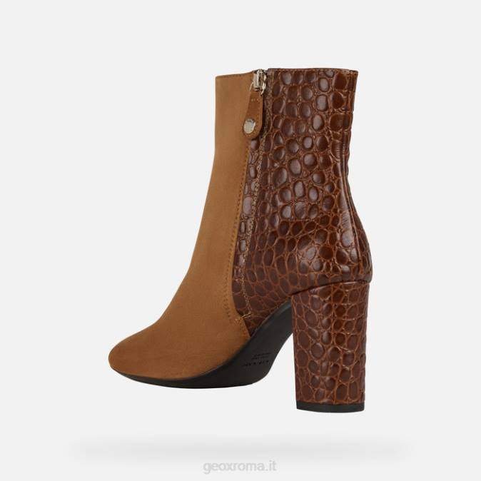 pheby 80 donna FX0W223 cognac Geox