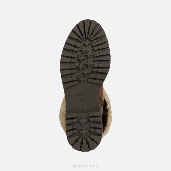 donna iridea FX0W221 cognac Geox