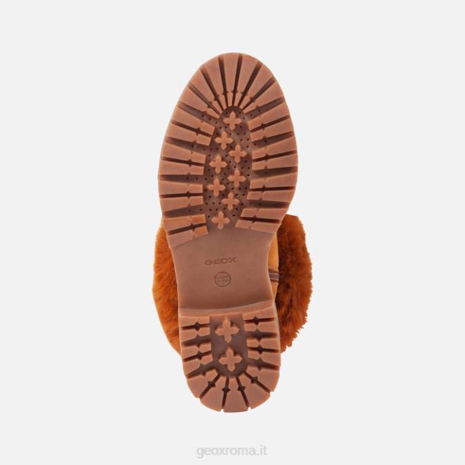 donna iridea FX0W361 cognac Geox