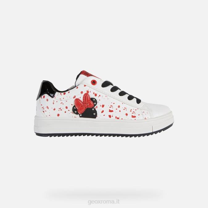 ragazza rebecca FX0W1235 bianco nero Geox