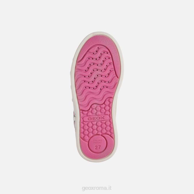 ragazza skylin FX0W1209 bianco nero Geox