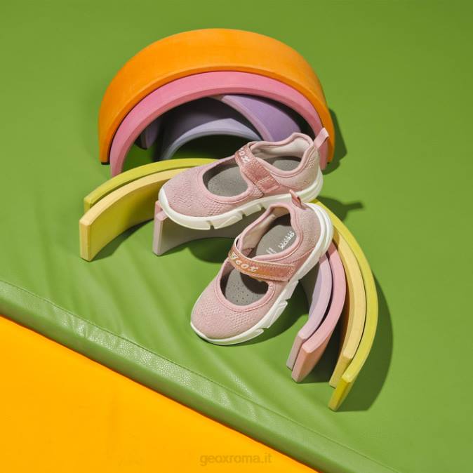 ragazza arila FX0W988 rosa chiaro Geox