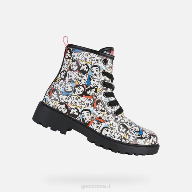 ragazza casey FX0W1201 bianco/multicolore Geox