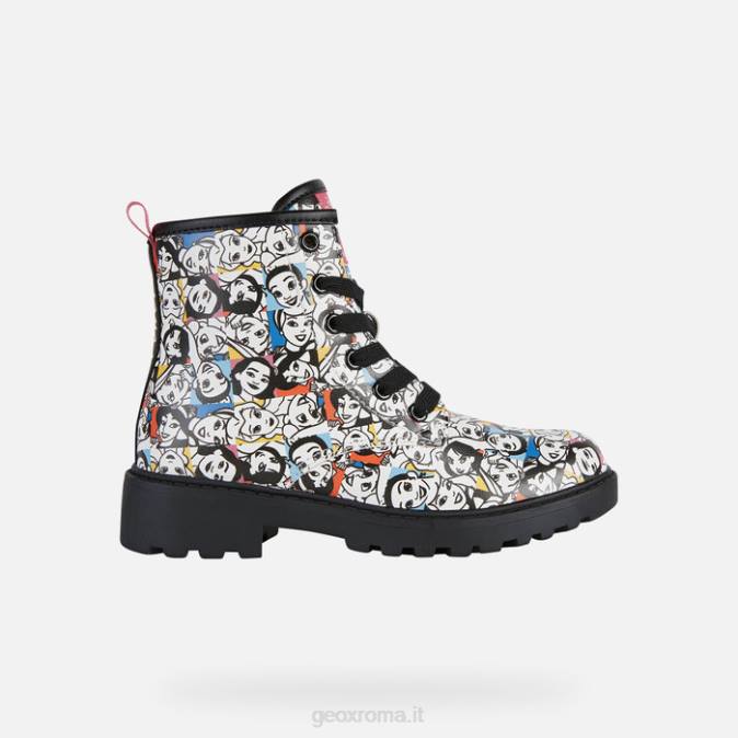 ragazza casey FX0W1201 bianco/multicolore Geox