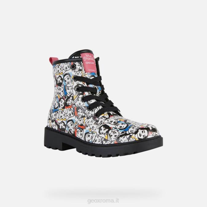 ragazza casey FX0W1201 bianco/multicolore Geox