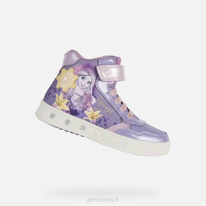 ragazza skylin FX0W1173 lilla/giallo Geox