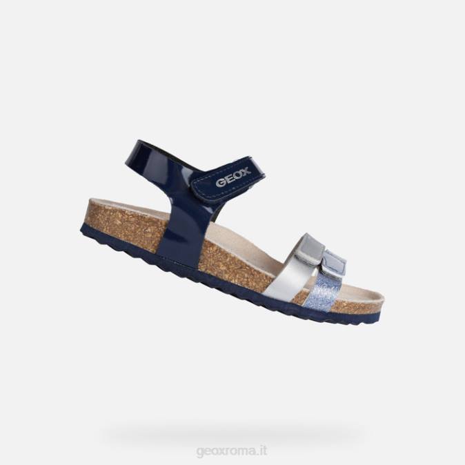 ragazza adriel FX0W1122 marina/argento Geox