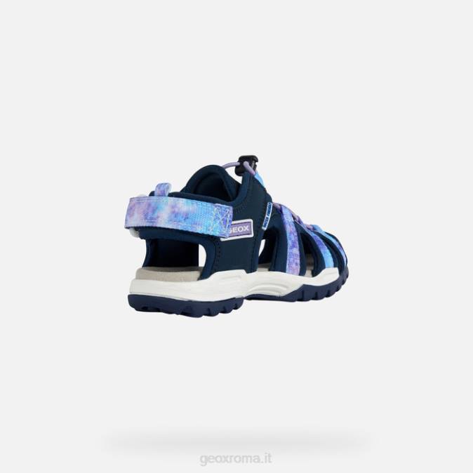 ragazza boreale FX0W1011 blu marino/viola Geox