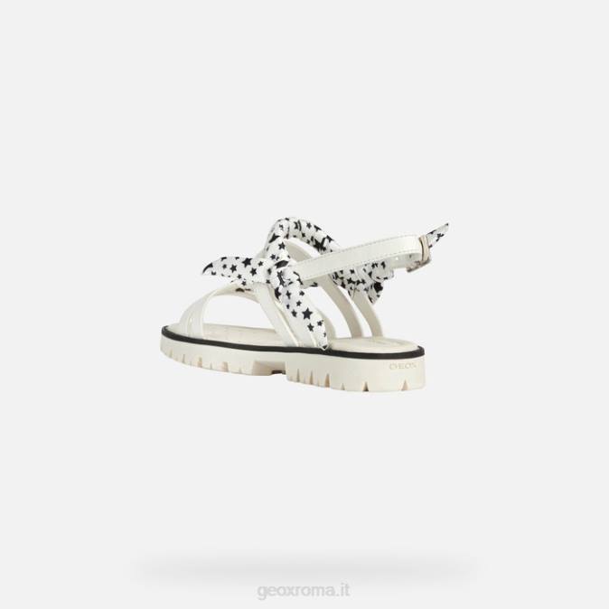 ragazza sandalo starblush FX0W1139 bianco Geox