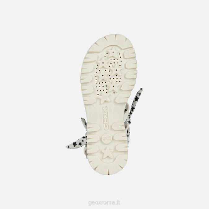 ragazza sandalo starblush FX0W1139 bianco Geox