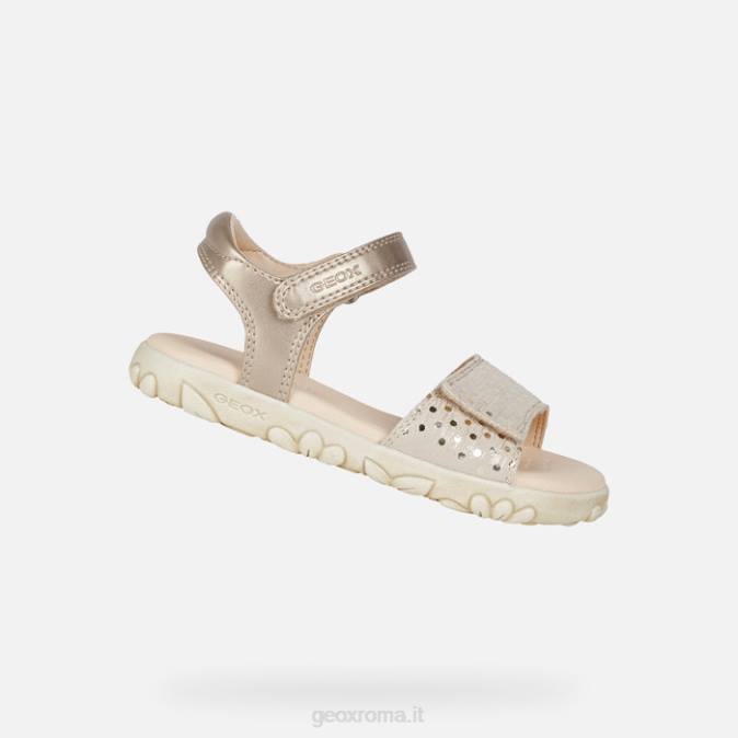 sandalo haiti ragazza FX0W1055 beige Geox