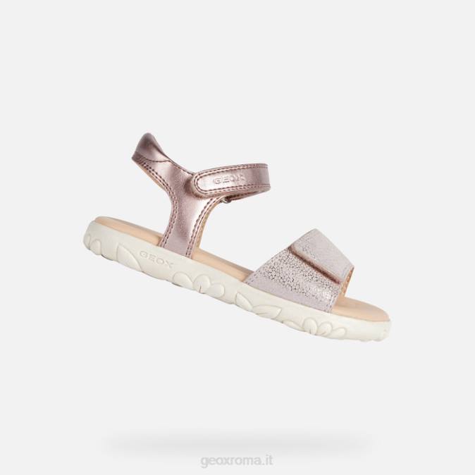sandalo haiti ragazza FX0W1058 rosa chiaro Geox