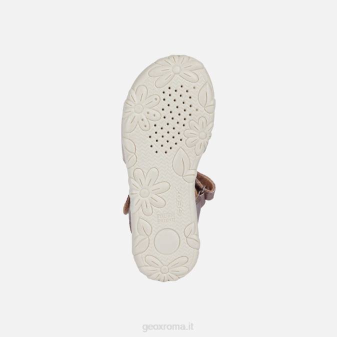 sandalo haiti ragazza FX0W1058 rosa chiaro Geox