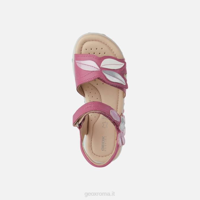 sandalo haiti ragazza FX0W1176 fucsia/rosa scuro Geox
