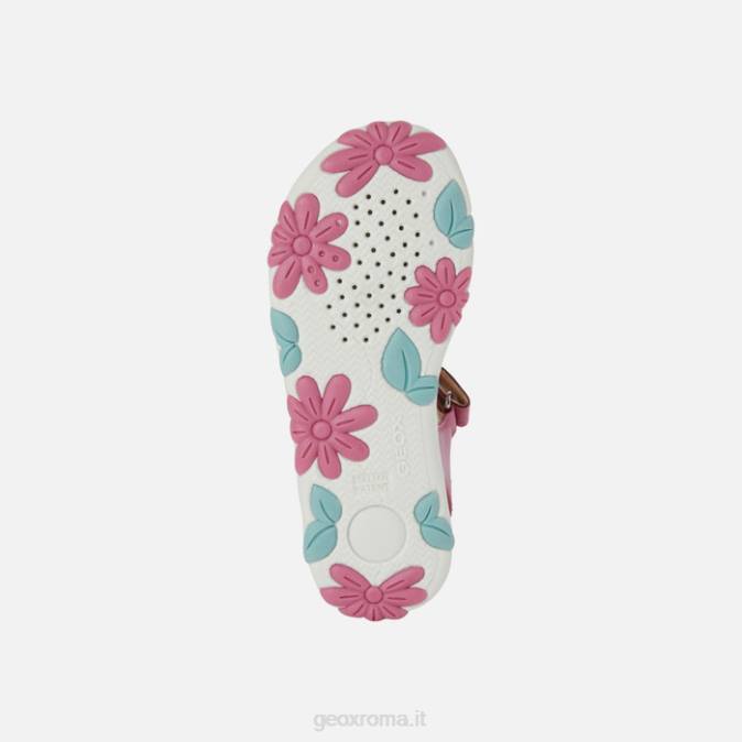 sandalo haiti ragazza FX0W1176 fucsia/rosa scuro Geox