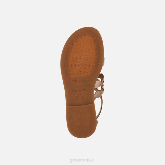 sandalo karly ragazza FX0W1104 rame Geox