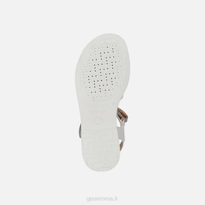 sandalo karly ragazza FX0W1225 bianco Geox