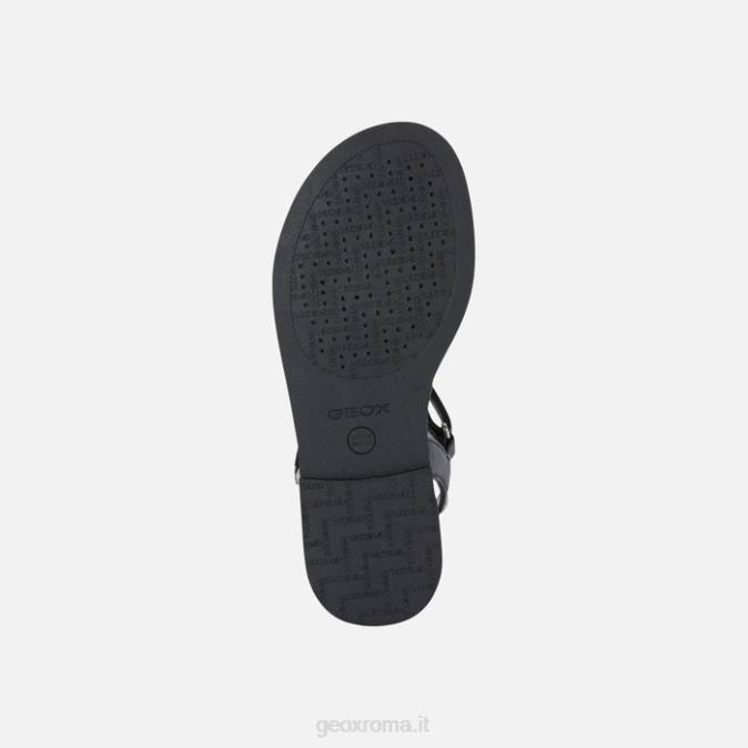 sandalo karly ragazza FX0W1903 nero Geox