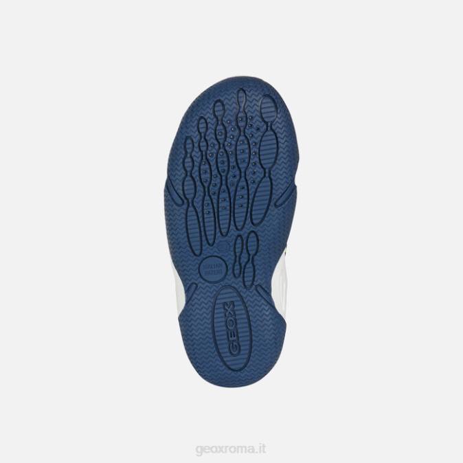 trampoliere junior FX0W1048 blu navy/fucsia fluo Geox