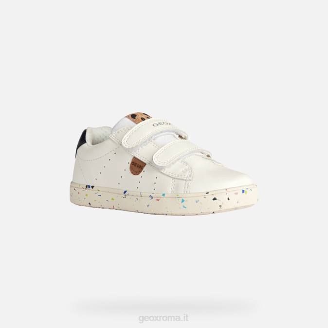 kate ragazza FX0W1909 bianco Geox