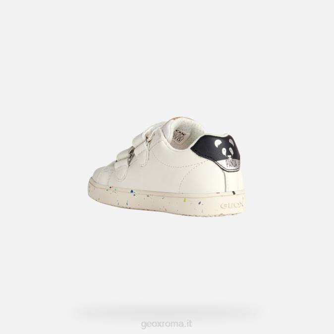 kate ragazza FX0W1909 bianco Geox