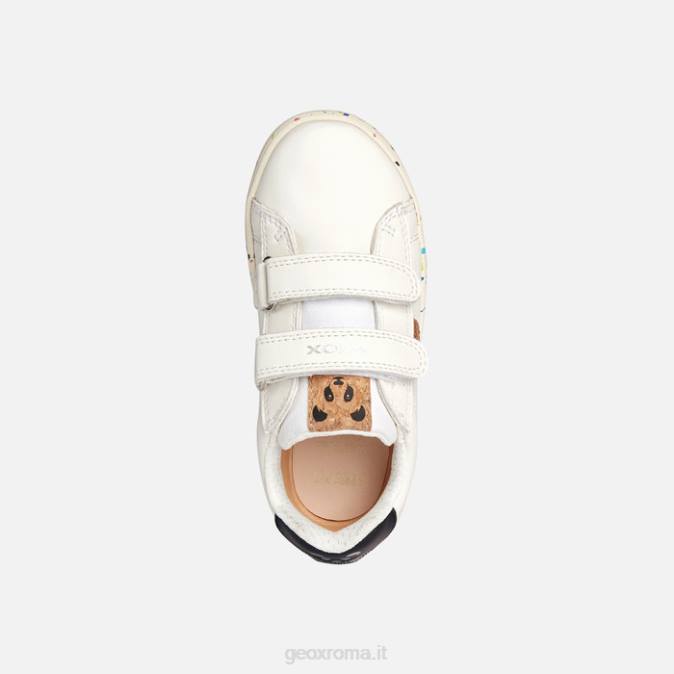 kate ragazza FX0W1909 bianco Geox