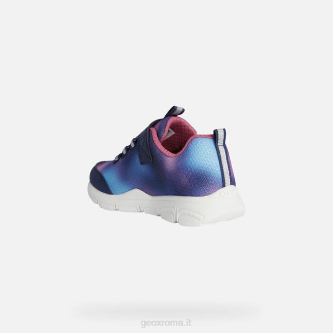 nuova coppia ragazza FX0W1001 marina/fucsia Geox