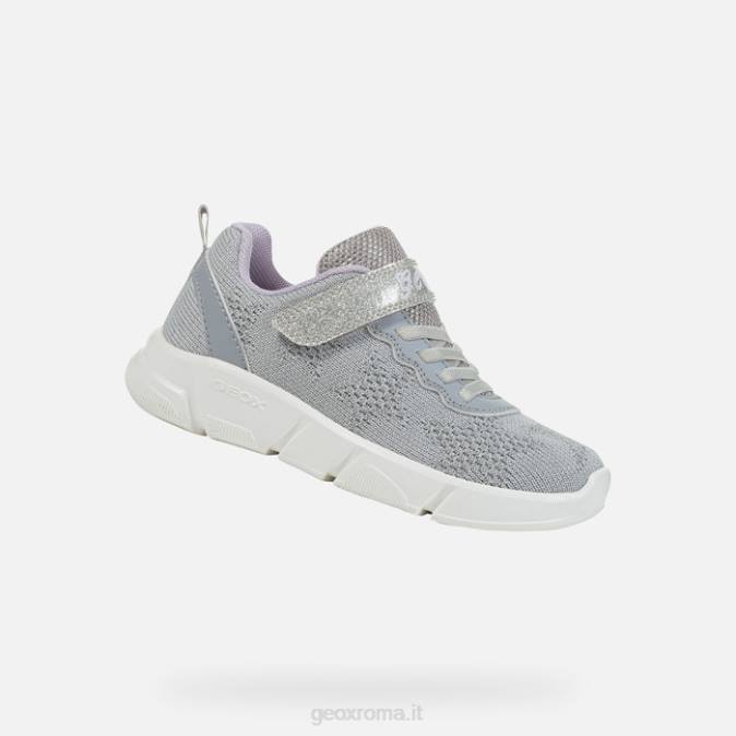 ragazza arila FX0W984 argento/lilla Geox