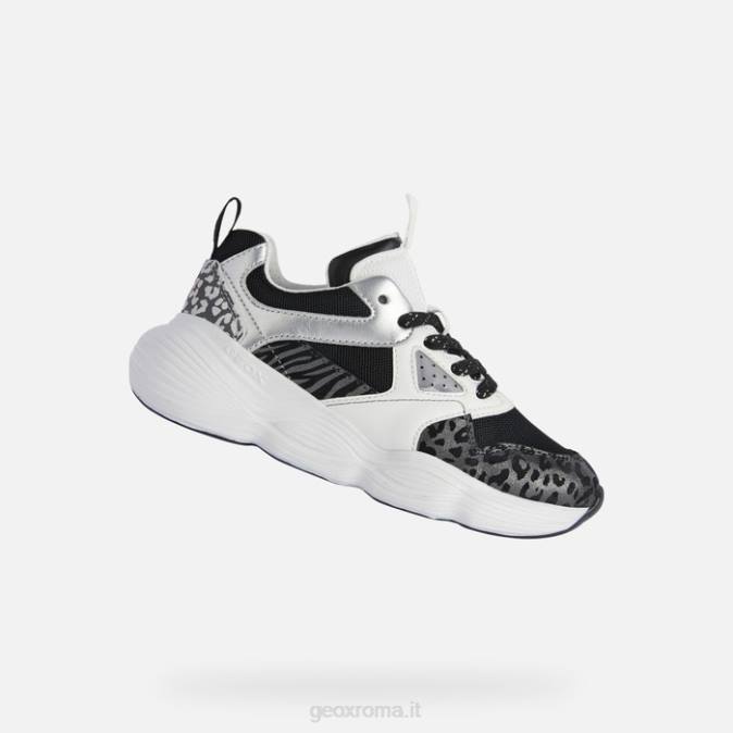 ragazza bolla FX0W1244 nero bianco Geox