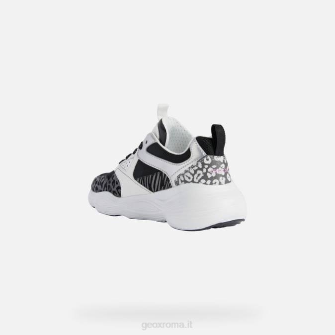 ragazza bolla FX0W1244 nero bianco Geox