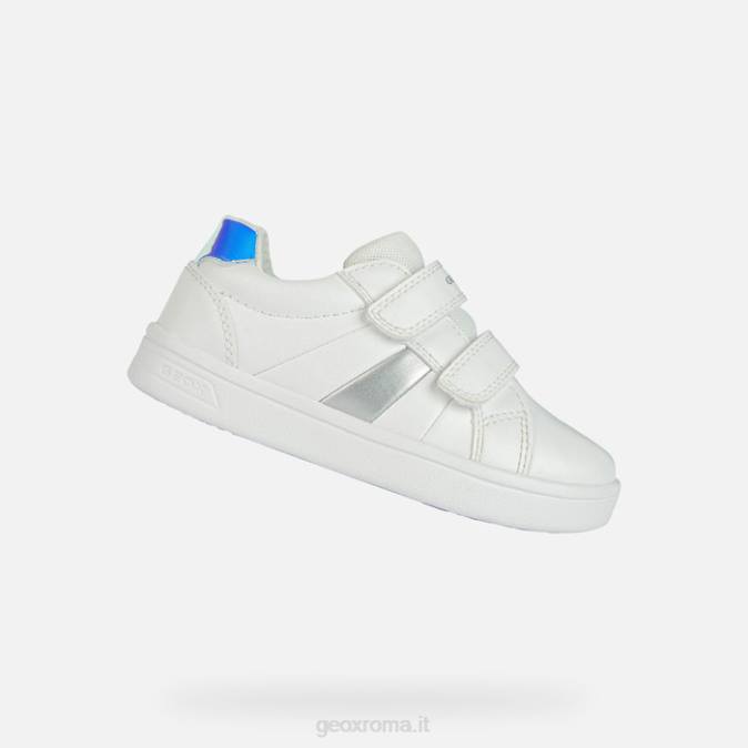 ragazza djrock FX0W1882 bianco/argento Geox