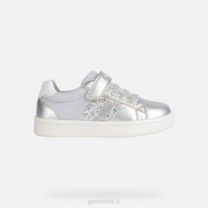 ragazza djrock FX0W1906 argento Geox